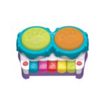 Playgro Детска Музикална играчка 2 в 1 Пиано и барабани